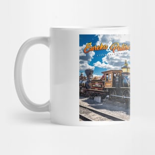 Eureka and Palisade 4 Steam Locomotive at Antonito Colorado Mug